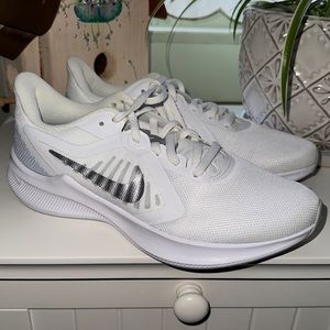 White Nike Running Sneakers